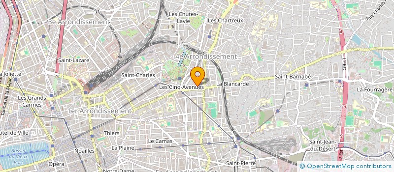 localisation de l'entreprise MONSIEUR ALEXANDRE LANGLOIS à MARSEILLE