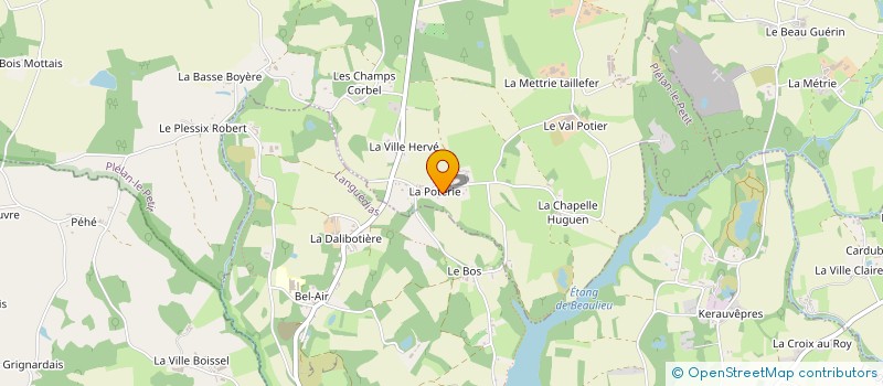 localisation de l'entreprise MONSIEUR ALEXANDRE LANTHEAUME à PLELAN-LE-PETIT