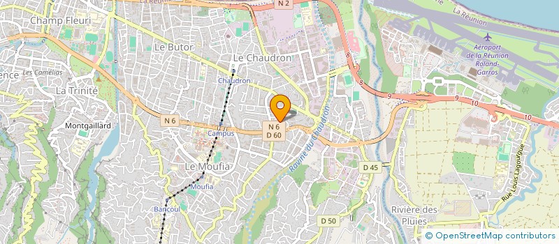localisation de l'entreprise MONSIEUR ALEXANDRE LAPORTE à SAINT-DENIS