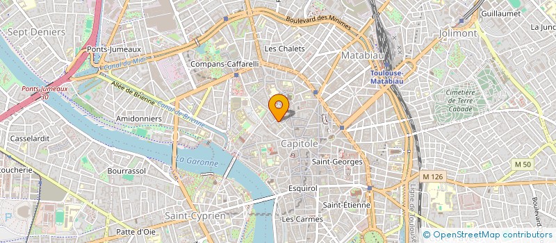 localisation de l'entreprise MONSIEUR ALEXANDRE LAPOSTOLLE  TOULOUSE