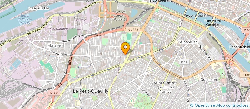 localisation de l'entreprise MONSIEUR ALEXANDRE LAQUERRIERE  ROUEN