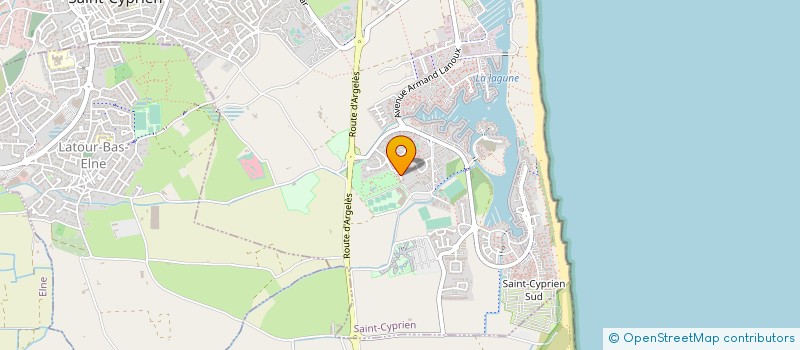 localisation de l'entreprise MONSIEUR ALEXANDRE LARUELLE à SAINT-CYPRIEN