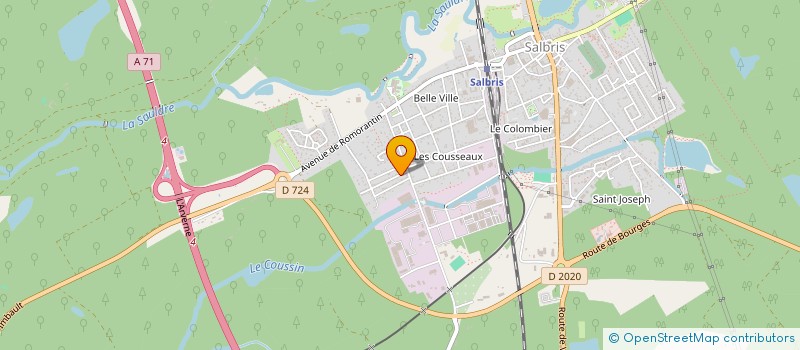 localisation de l'entreprise MONSIEUR ALEXANDRE LASTOR  SALBRIS