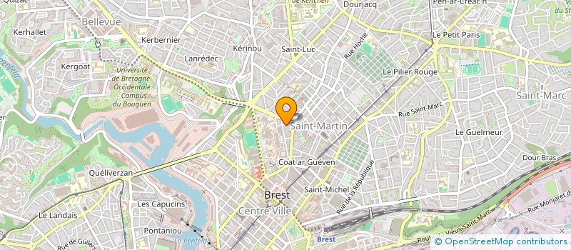 localisation de l'entreprise MONSIEUR ALEXANDRE LAUCK à BREST