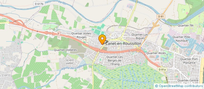 localisation de l'entreprise MONSIEUR ALEXANDRE LAURENT à CANET-EN-ROUSSILLON