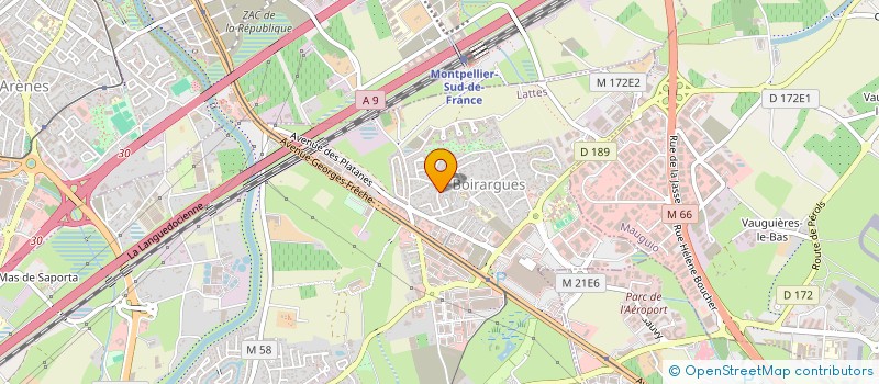 localisation de l'entreprise MONSIEUR ALEXANDRE LAURET à LATTES