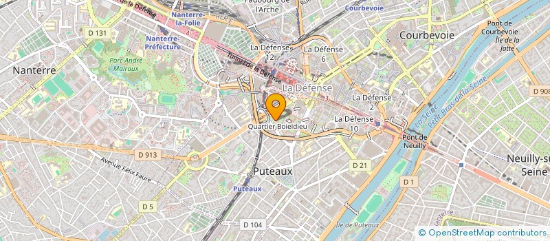 localisation de l'entreprise MONSIEUR ALEXANDRE LAUTIER  PUTEAUX