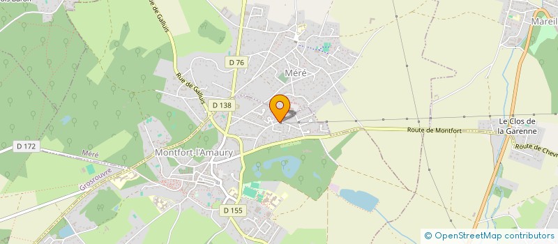 localisation de l'entreprise MONSIEUR ALEXANDRE LAVENANT  MONTFORT-L'AMAURY