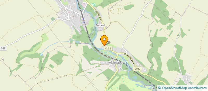 localisation de l'entreprise MONSIEUR ALEXANDRE LAVERDURE  ABLEIGES