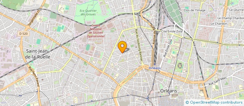 localisation de l'entreprise MONSIEUR ALEXANDRE LAVIGOGNE à ORLEANS