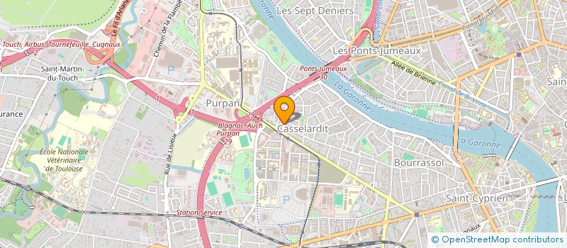 localisation de l'entreprise MONSIEUR ALEXANDRE LAZARE à TOULOUSE