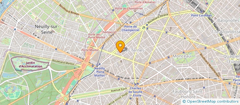 localisation de l'entreprise MONSIEUR ALEXANDRE LE BAUBE  PARIS