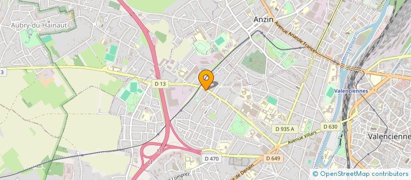 localisation de l'entreprise MONSIEUR ALEXANDRE LE BERRE à VALENCIENNES