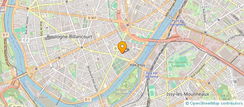 localisation de l'entreprise MONSIEUR ALEXANDRE LE CHELVEDER à BOULOGNE BILLANCOURT