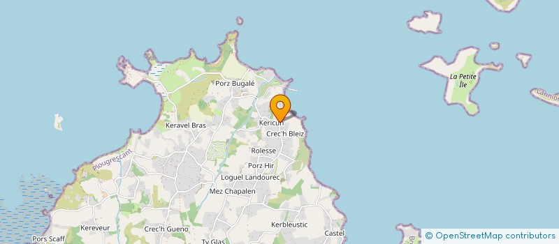 localisation de l'entreprise MONSIEUR ALEXANDRE LE COADOU  PLOUGRESCANT