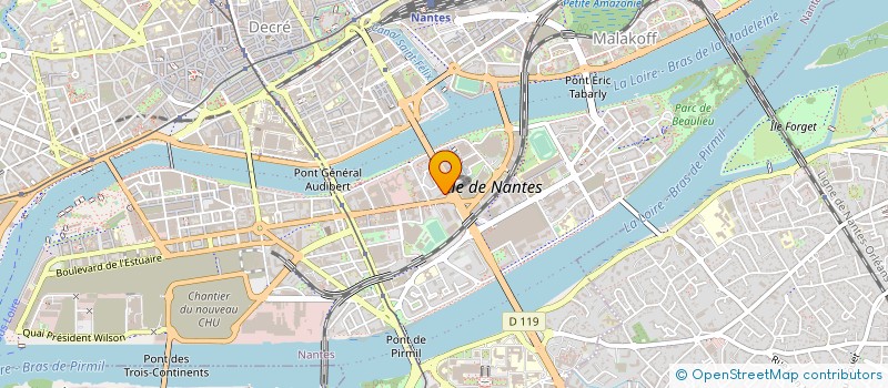 localisation de l'entreprise MONSIEUR ALEXANDRE LE DU à NANTES