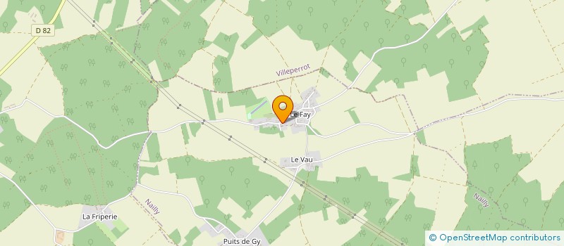 localisation de l'entreprise MONSIEUR ALEXANDRE LE GAL  NAILLY