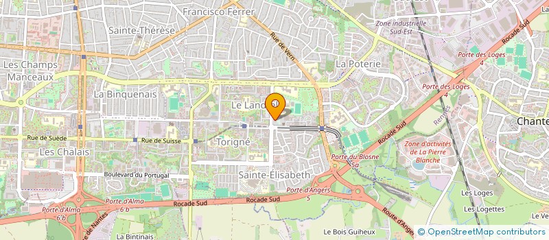 localisation de l'entreprise MONSIEUR ALEXANDRE LE GUIET  RENNES