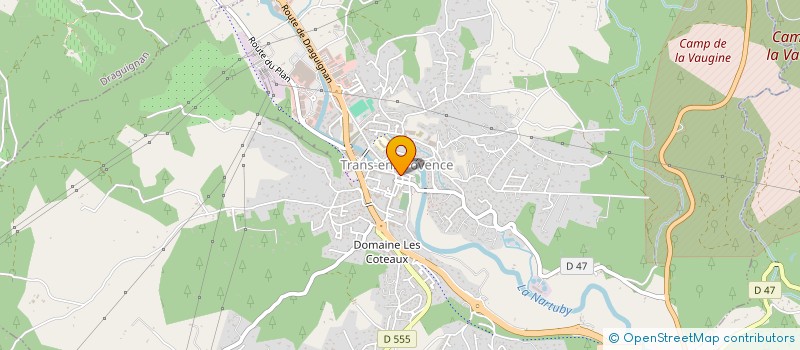 localisation de l'entreprise MONSIEUR ALEXANDRE LE MENACH à TRANS-EN-PROVENCE