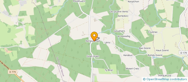 localisation de l'entreprise MONSIEUR ALEXANDRE LE MEZO  LA CHAPELLE-NEUVE