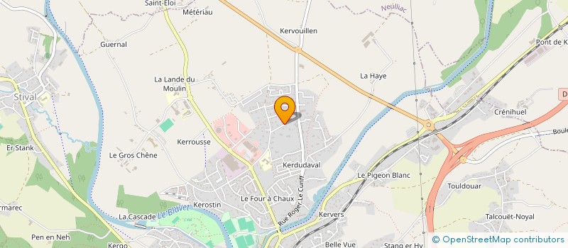 localisation de l'entreprise MONSIEUR ALEXANDRE LE ROHIC  BLAGNAC