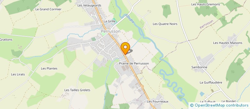 localisation de l'entreprise MONSIEUR ALEXANDRE LE SECH  PERRUSSON