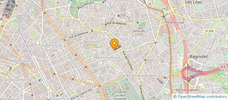 localisation de l'entreprise MONSIEUR ALEXANDRE LE STRAT  PARIS