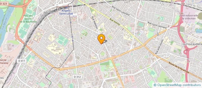 localisation de l'entreprise MONSIEUR ALEXANDRE LE TARGAT à ANGERS