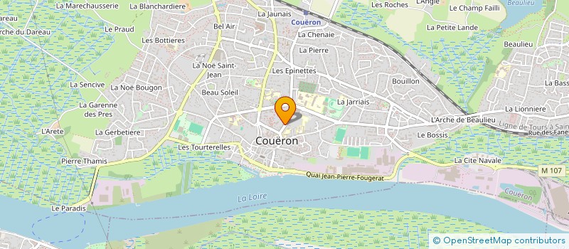 localisation de l'entreprise MONSIEUR ALEXANDRE LEBAS à COUERON