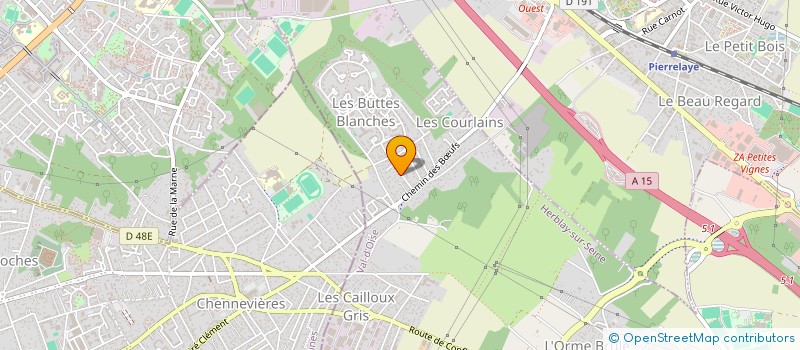 localisation de l'entreprise MONSIEUR ALEXANDRE LEBAS  HERBLAY-SUR-SEINE