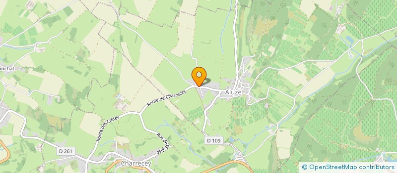 localisation de l'entreprise MONSIEUR ALEXANDRE LEBEAU  ALUZE