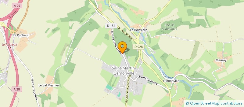 localisation de l'entreprise MONSIEUR ALEXANDRE LEBERRARA  BELLENCOMBRE