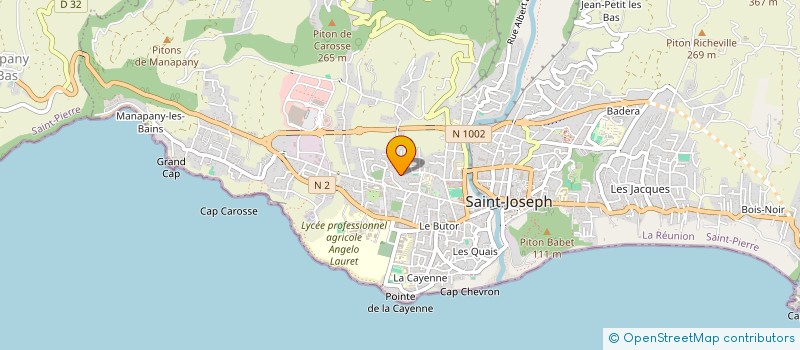 localisation de l'entreprise MONSIEUR ALEXANDRE LEBIAN  SAINT-JOSEPH