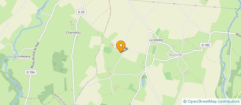 localisation de l'entreprise MONSIEUR ALEXANDRE LEBON à AVOINE