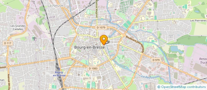 localisation de l'entreprise MONSIEUR ALEXANDRE LEBRETON à BOURG-EN-BRESSE