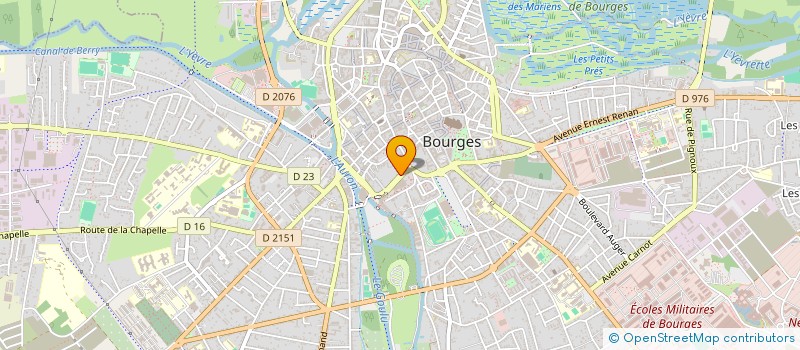 localisation de l'entreprise MONSIEUR ALEXANDRE LECAMUS  BOURGES