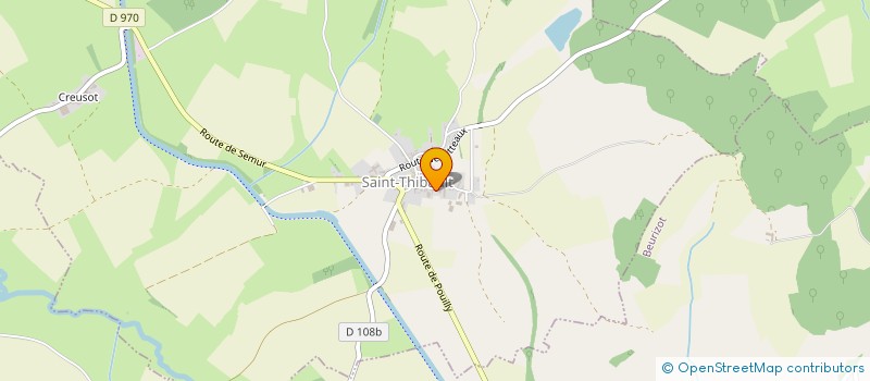 localisation de l'entreprise MONSIEUR ALEXANDRE LECHENAULT  SAINT-THIBAULT