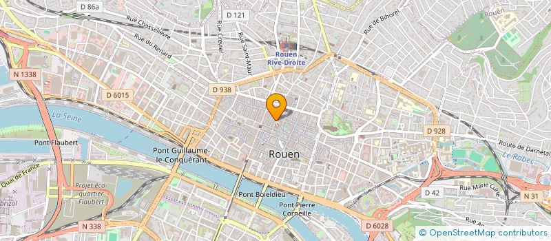 localisation de l'entreprise MONSIEUR ALEXANDRE LECHEVALIER  ROUEN