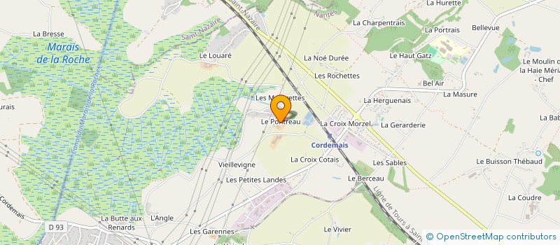 localisation de l'entreprise MONSIEUR ALEXANDRE LECLERC  CORDEMAIS