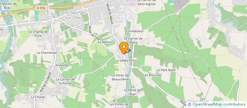 localisation de l'entreprise MONSIEUR ALEXANDRE LECLERC  SAINT-GEORGES-SUR-CHER