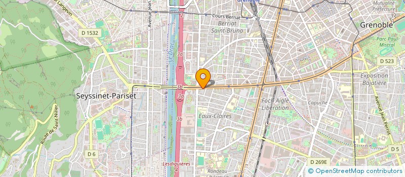 localisation de l'entreprise MONSIEUR ALEXANDRE LECOINTRE  GRENOBLE