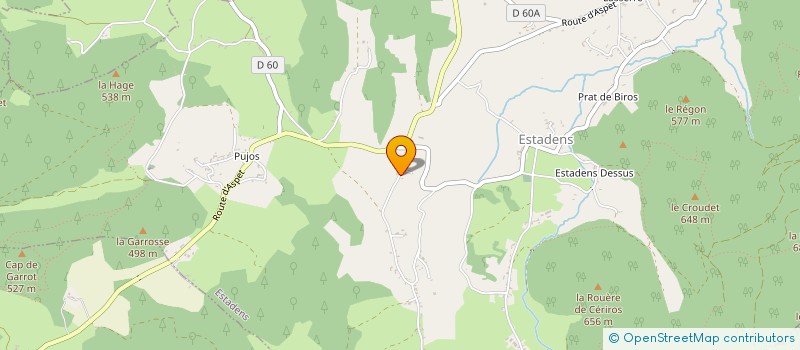 localisation de l'entreprise MONSIEUR ALEXANDRE LECOMTE  ESTADENS