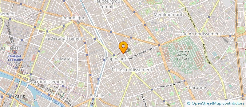 localisation de l'entreprise MONSIEUR ALEXANDRE LECONTE  PARIS