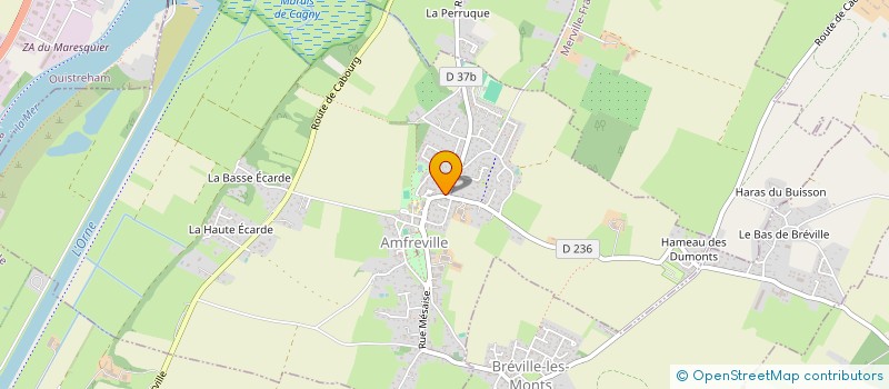 localisation de l'entreprise MONSIEUR ALEXANDRE LECOQ  AMFREVILLE