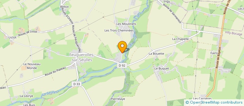 localisation de l'entreprise MONSIEUR ALEXANDRE LEDOUX  SALLEN