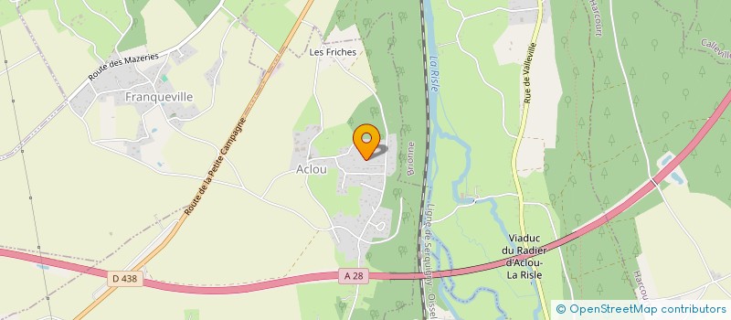 localisation de l'entreprise MONSIEUR ALEXANDRE LEDUC  ACLOU