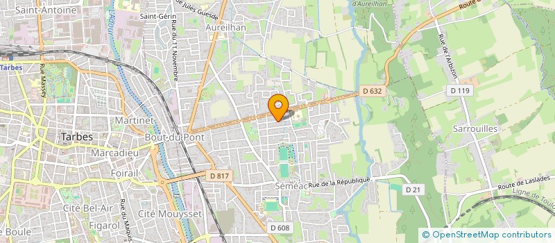 localisation de l'entreprise MONSIEUR ALEXANDRE LEFEBVRE  SEMEAC