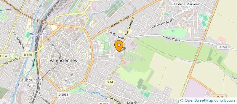 localisation de l'entreprise MONSIEUR ALEXANDRE LEFEBVRE à VALENCIENNES