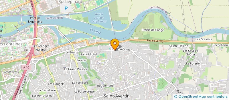 localisation de l'entreprise MONSIEUR ALEXANDRE LEFEBVRE  SAINT-AVERTIN