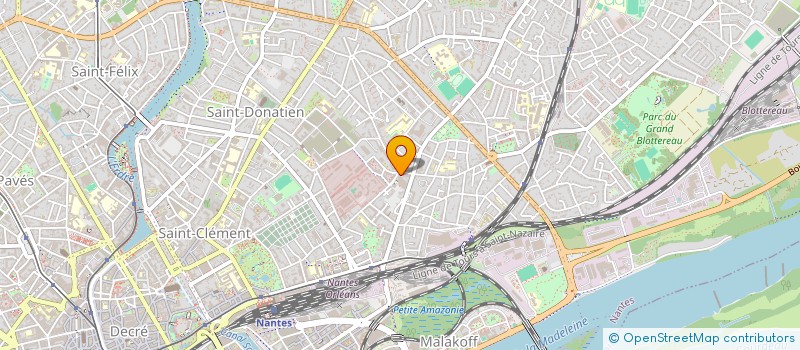 localisation de l'entreprise MONSIEUR ALEXANDRE LEFEVRE  NANTES